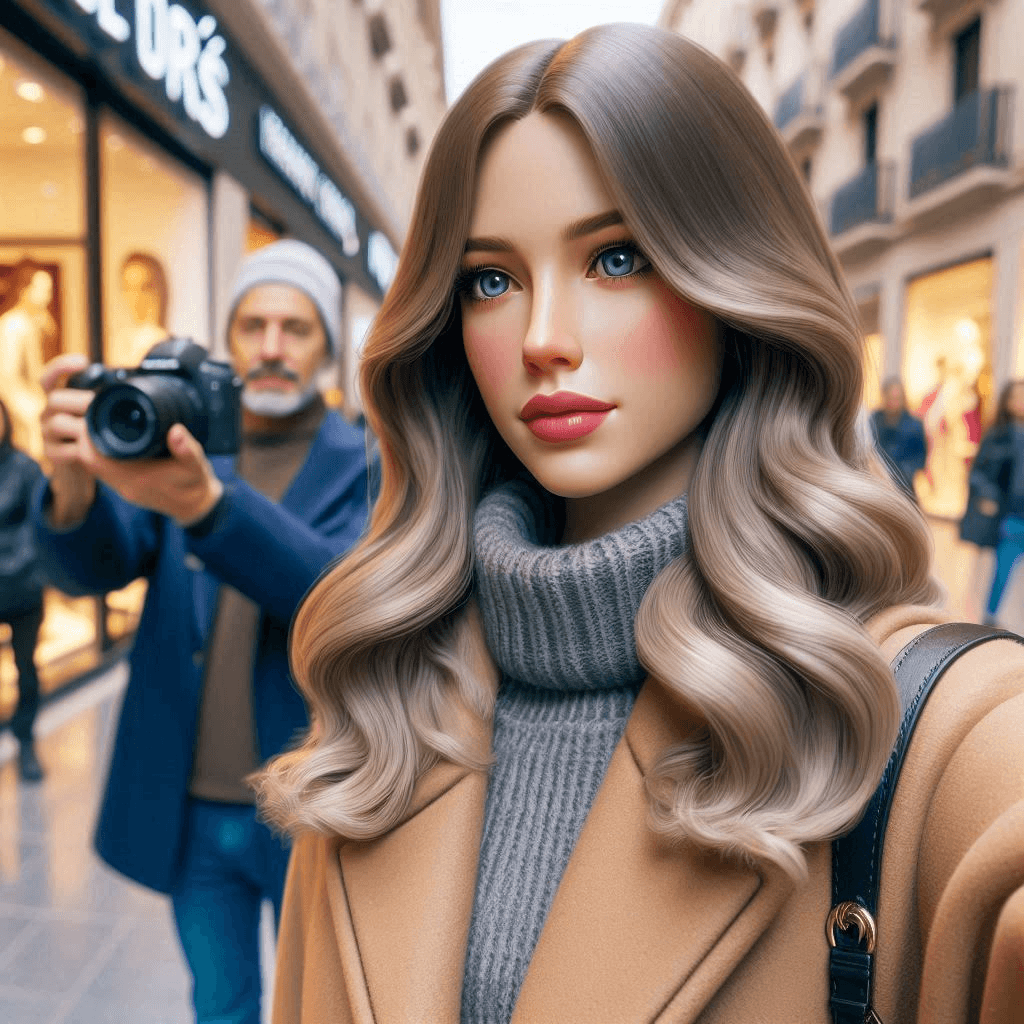 Mujer y las rebajas de El Corte Inglés