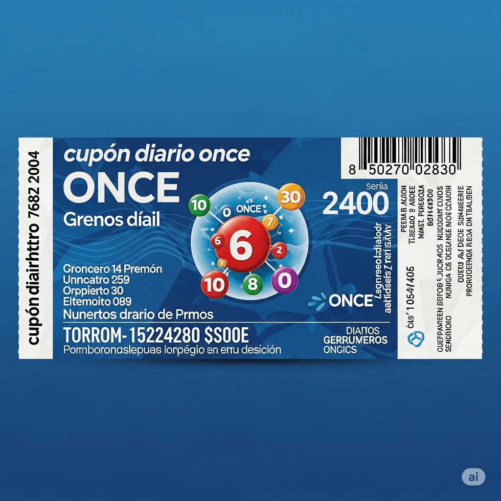 Cupón Diario ONCE: Mucho Más que un Sorteo, una Tradición que Reparte Ilusión y Solidaridad Cupón Diario ONCE: Mucho Más que un Sorteo, una Tradición que Reparte Ilusión y Solidaridad