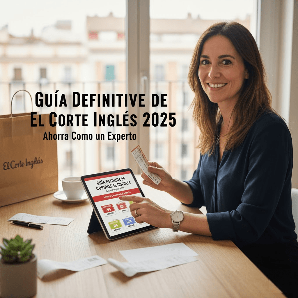 Guía Definitiva de Cupones El Corte Inglés 2025: Ahorra Como un Experto