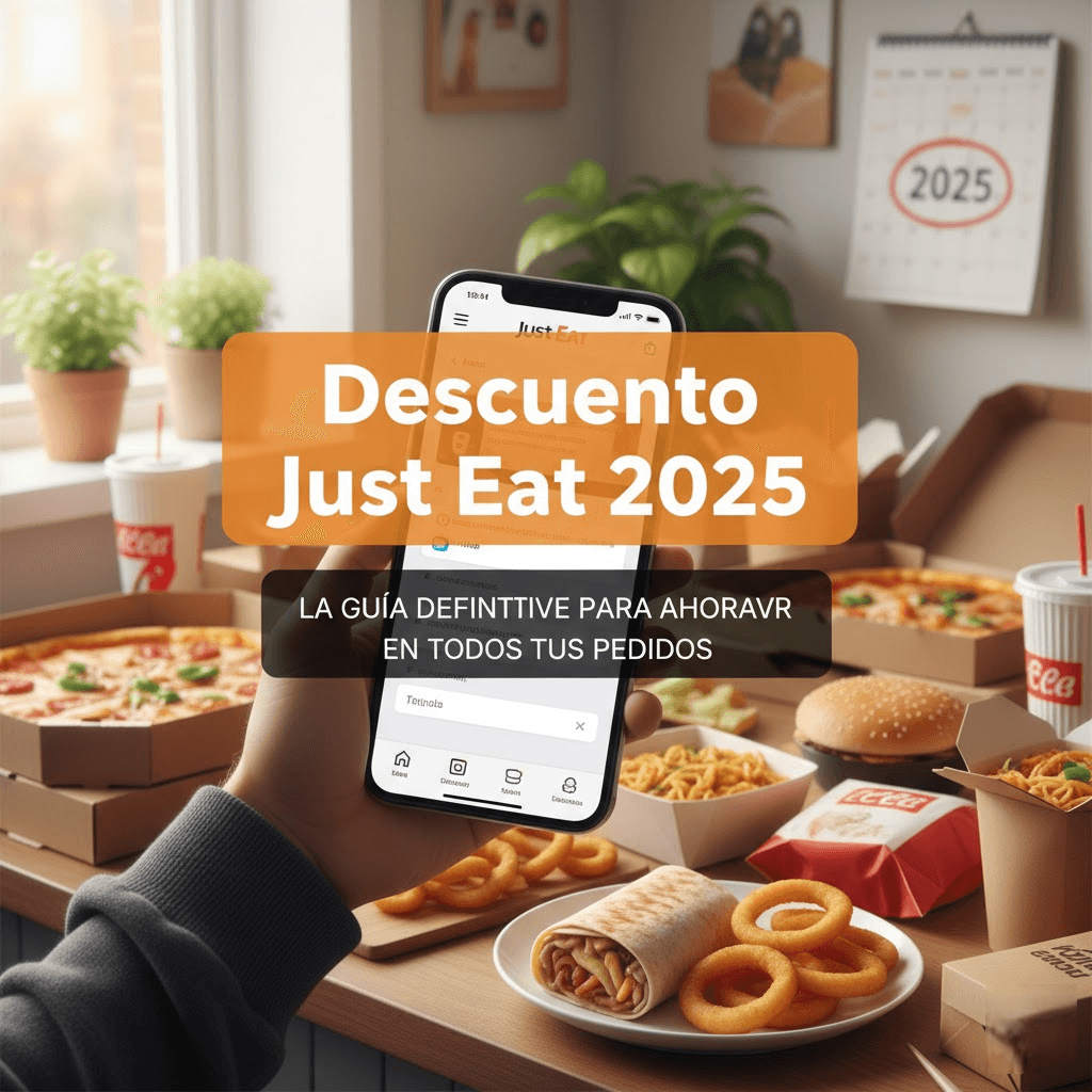 Descuento Just Eat 2025: La Guía Definitiva para Ahorrar en Todos Tus Pedidos Descuento Just Eat 2025: La Guía Definitiva para Ahorrar en Todos Tus Pedidos