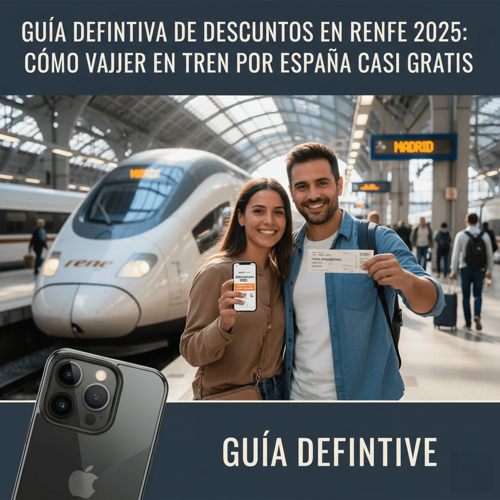 Guía Definitiva de Descuentos en Renfe 2025: Cómo Viajar en Tren por España Casi Gratis