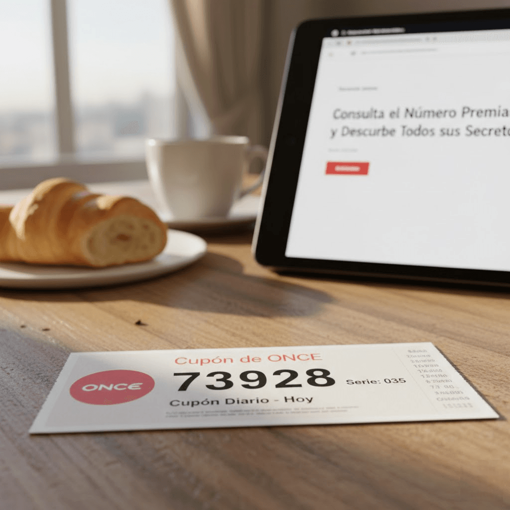 Cupón de la ONCE de Hoy: Consulta el Número Premiado y Descubre Todos sus Secretos