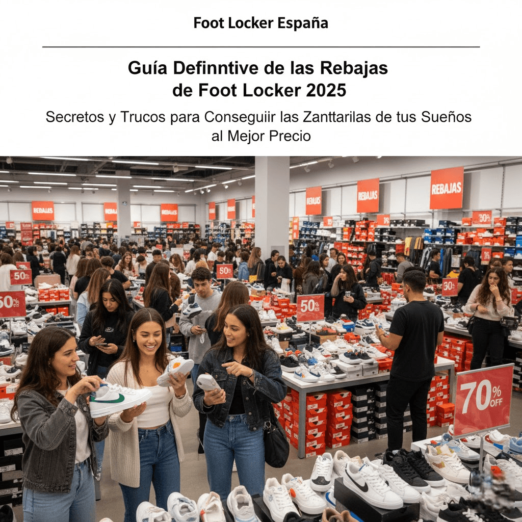 Guía Definitiva de las Rebajas de Foot Locker 2025: Secretos y Trucos para Conseguir las Zapatillas de tus Sueños al Mejor Precio Guía Definitiva de las Rebajas de Foot Locker 2025: Secretos y Trucos para Conseguir las Zapatillas de tus Sueños al Mejor Precio