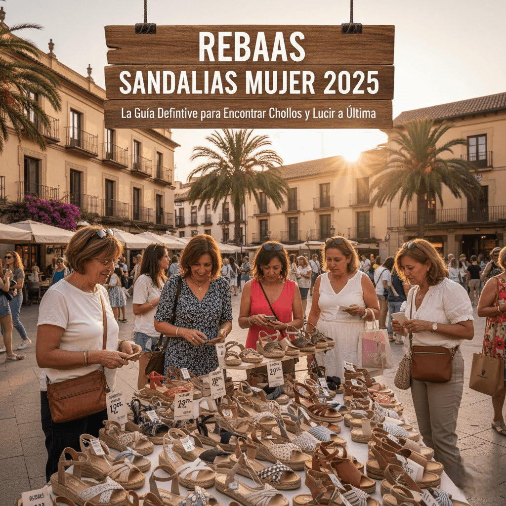 Rebajas Sandalias Mujer 2025: La Guía Definitiva para Encontrar Chollos y Lucir a la Última