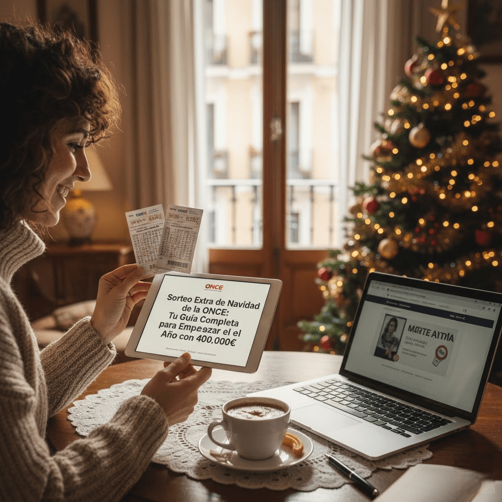 Sorteo Extra de Navidad de la ONCE: Tu Guía Completa para Empezar el Año con 400.000€