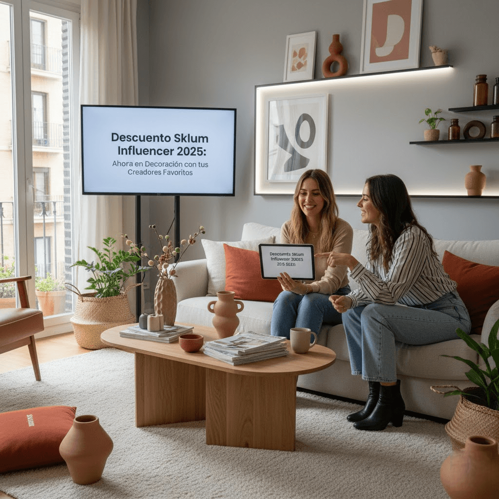 Descuento Sklum Influencer 2025: La Guía Definitiva para Ahorrar en Decoración con tus Creadores Favoritos Descuento Sklum Influencer 2025: La Guía Definitiva para Ahorrar en Decoración con tus Creadores Favoritos