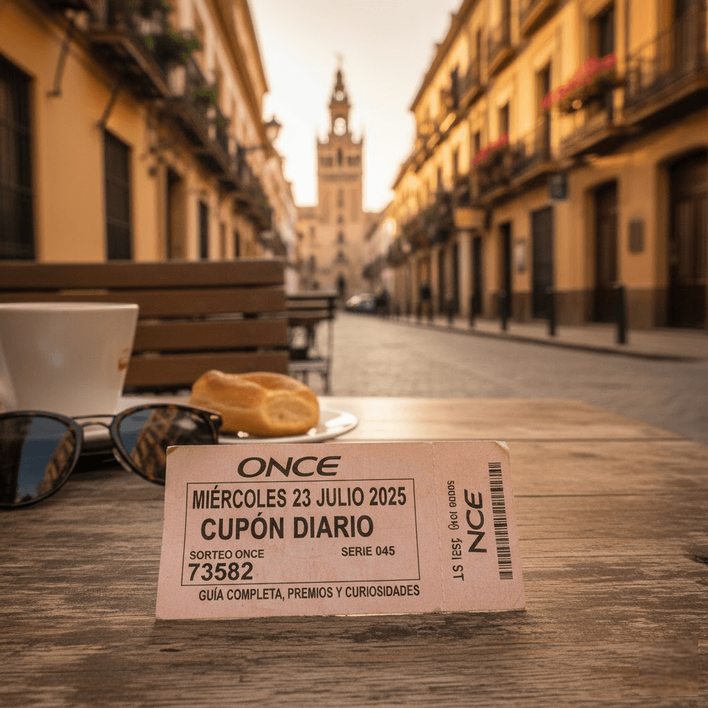 Cupón Diario Miércoles 23 de Julio 2025: Guía Completa, Premios y Curiosidades del Sorteo de la ONCE