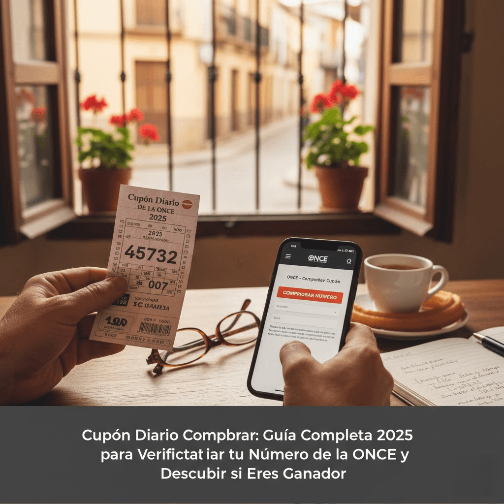Cupón Diario Comprobar: Guía Completa 2025 para Verificar tu Número de la ONCE y Descubrir si Eres Ganador Cupón Diario Comprobar: Guía Completa 2025 para Verificar tu Número de la ONCE y Descubrir si Eres Ganador