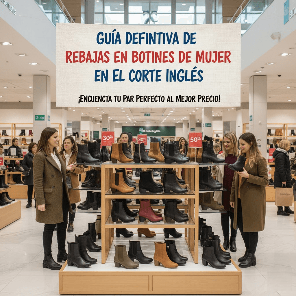 Guía Definitiva de Rebajas en Botines de Mujer en El Corte Inglés: ¡Encuentra tu Par Perfecto al Mejor Precio! Guía Definitiva de Rebajas en Botines de Mujer en El Corte Inglés: ¡Encuentra tu Par Perfecto al Mejor Precio!