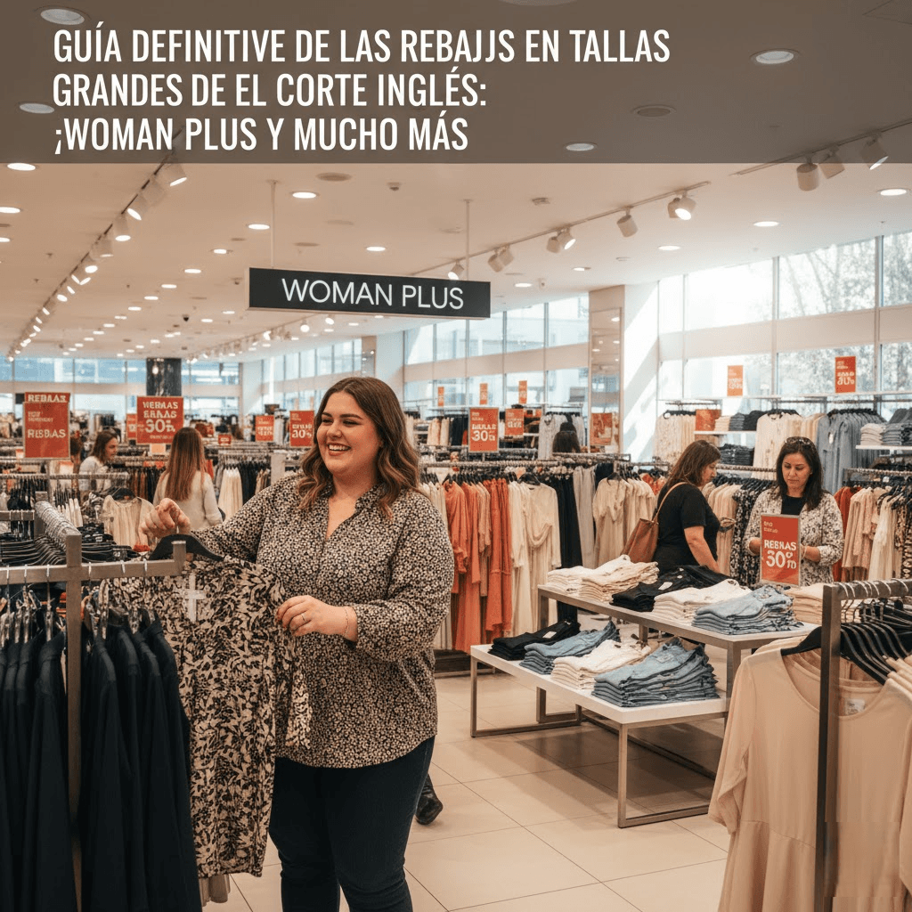 Guía Definitiva de las Rebajas en Tallas Grandes de El Corte Inglés: ¡Woman Plus y Mucho Más! Guía Definitiva de las Rebajas en Tallas Grandes de El Corte Inglés: ¡Woman Plus y Mucho Más!