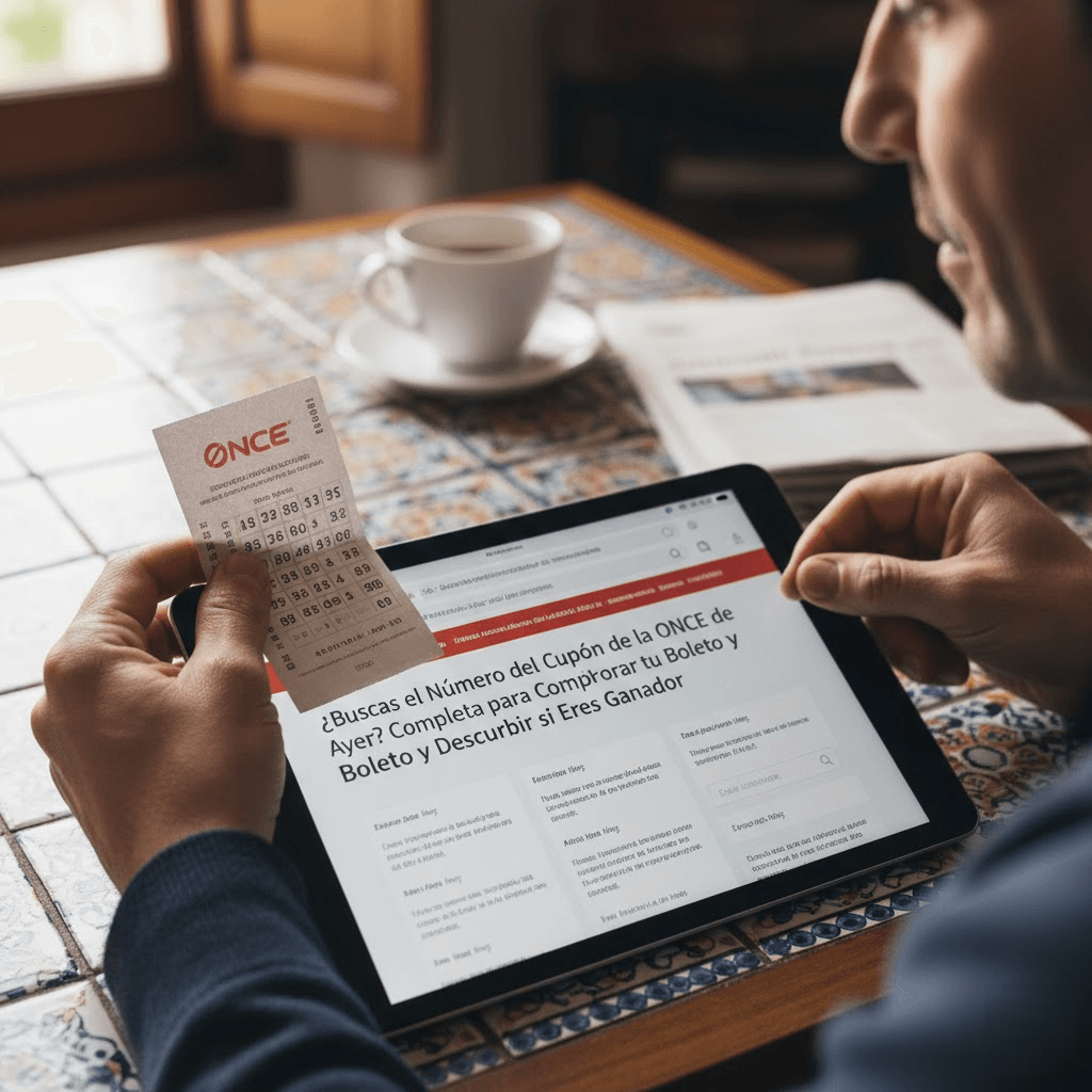 ¿Buscas el Número del Cupón de la ONCE de Ayer? Guía Completa para Comprobar tu Boleto y Descubrir si Eres Ganador