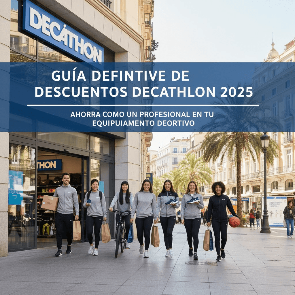 Guía Definitiva de Descuentos Decathlon 2025: Ahorra Como un Profesional en tu Equipamiento Deportivo Guía Definitiva de Descuentos Decathlon 2025: Ahorra Como un Profesional en tu Equipamiento Deportivo