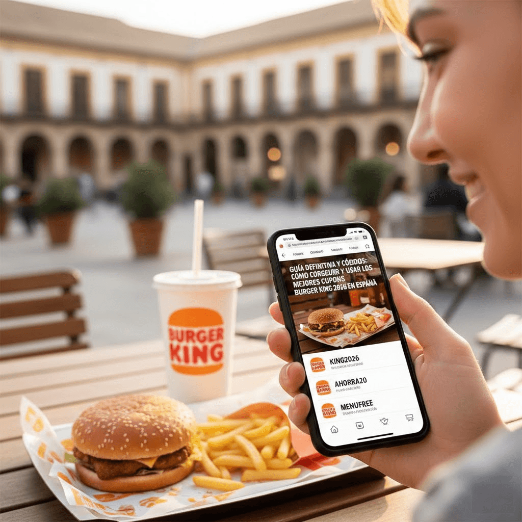 Guía Definitiva y Códigos: Cómo Conseguir y Usar los Mejores Cupones Burger King 2026 en España