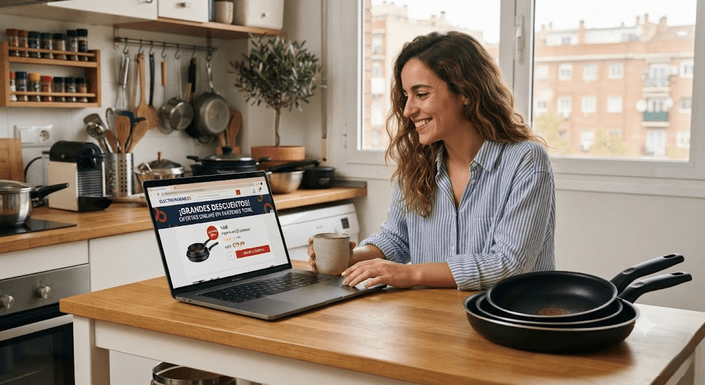 Descuentos y Ofertas Online en Sartenes Tefal