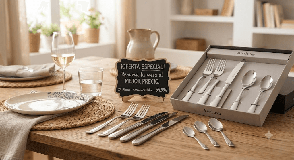 Ofertas Cubiertos: Renueva tu Mesa al Mejor Precio Ofertas Cubiertos: Renueva tu Mesa al Mejor Precio